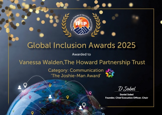 THPT wins International Inclusion Award for 2nd year in a row!